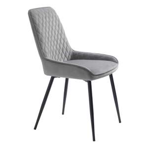 Siva blagovaonska stolica Milton - Unique Furniture