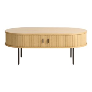 Stolić u dekoru hrasta u prirodnoj boji 60x120 cm Nola - Unique Furniture