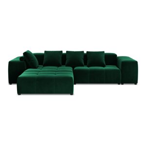 Kutna garnitura od zelenog baršuna (varijabilna) Rome Velvet - Cosmopolitan Design