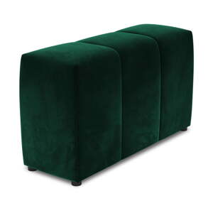 Zeleni baršunasti naslon za modularnu sofu Rome Velvet - Cosmopolitan Design