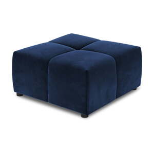 Plavi baršunasti sofa modul Rome Velvet - Cosmopolitan Design