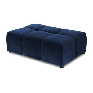 Plavi baršunasti sofa modul Rome Velvet - Cosmopolitan Design
