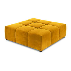 Žuti baršunasti sofa modul Rome Velvet - Cosmopolitan Design