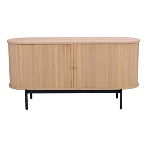 Niska komoda u dekoru hrasta u prirodnoj boji 142x71 cm Haddington – Rowico