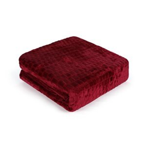 Crveni prekrivač za bračni krevet 200x220 cm Melinda - Mijolnir