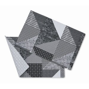 Platnena podloga 2 kom 46x30 cm Larsson Geo - Catherine Lansfield
