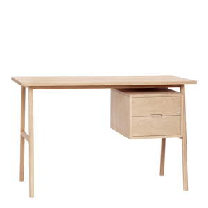Radni stol u dekoru hrasta 57x120 cm Architect - Hübsch