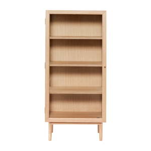 Vitrina od hrastovog drveta 60x130 cm Kaiser - Hübsch