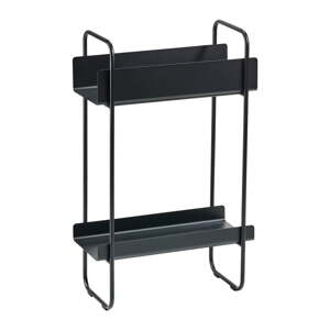 Crni metalni konzolni stol 24x48 cm A-Console - Zone