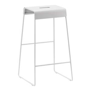 Svijetlo sivi metalni stolac A-Stool - Zone