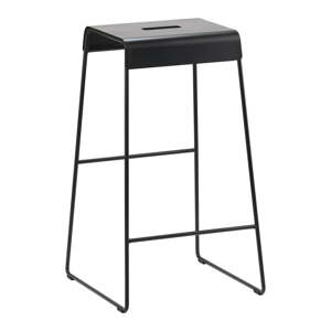 Crni metalni stolac A-Stool - Zone