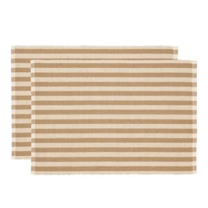Platnena podloga 2 kom 33x48 cm Statement Stripe - Södahl