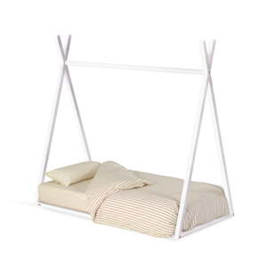 Bijeli dječji krevet od bukovog drveta 70x140 cm Maralis - Kave Home