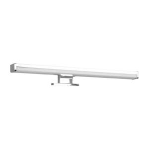 LED zidna svjetiljka u sjajnoj srebrnoj boji (duljina 40 cm) Lino - Trio