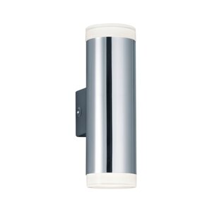 LED zidna lampa u sjajnoj srebrnoj boji Ray - Trio