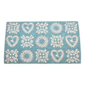 Prostirka od kokosovih vlakana 73x43 cm Blue Friendship - Rex London