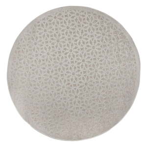 Sivi okrugli vanjski tepih ø 160 cm Argento - Flair Rugs