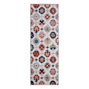 Siva vanjska staza 230x80 cm Flora - Flair Rugs