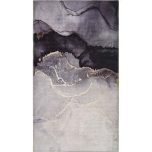 Sivi perivi tepih 80x50 cm - Vitaus