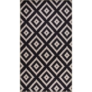Crni perivi tepih 80x50 cm - Vitaus