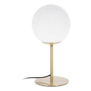 Stolna lampa zlatne boje s metalnim sjenilom (visina 28 cm) Mahala - Kave Home