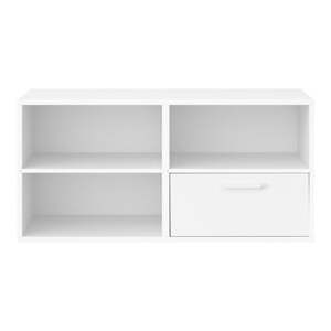 Bijela niska komoda 90x43 cm Keep by Hammel - Hammel Furniture