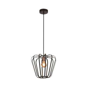 Crna metalna viseća lampa ø 35 cm Jonas - Candellux Lighting