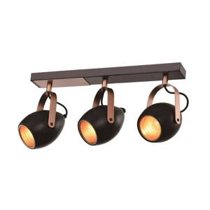 Crna stropna lampa 13x46 cm Anica - Candellux Lighting