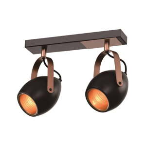 Crna stropna lampa 18x30 cm Anica - Candellux Lighting