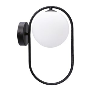 Crna zidna lampa Cordel - Candellux Lighting