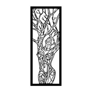 Metalni zidni ukras 20x51 cm - Wallity