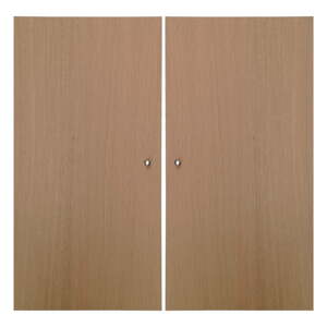 Vrata u dekoru hrasta za modularni sustav polica 2 kom 32x66 cm Mistral Kubus - Hammel Furniture