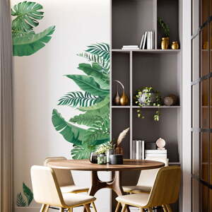 Zidna naljepnica 60x90 cm Tropical Leaves - Ambiance