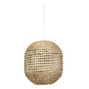 Stropna lampa u prirodnoj boji sa sjenilom od ratana i morske trave ø 42 cm Tripoli - Light & Living