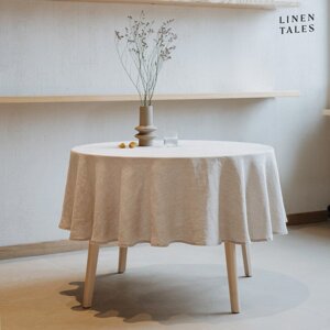 Laneni stolnjak ø 150 cm - Linen Tales