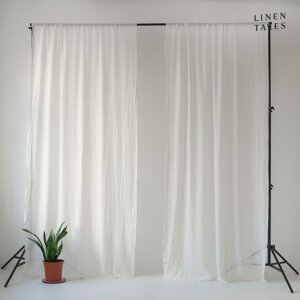 Bijela zavjesa 130x300 cm Daytime - Linen Tales