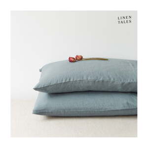 Lanena jastučnica 50x70 cm Blue Fog – Linen Tales