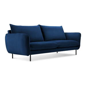Plava baršunasta sofa 160 cm Vienna - Cosmopolitan Design