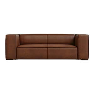 Konjak smeđa kožna sofa 212 cm Madame - Windsor & Co Sofas