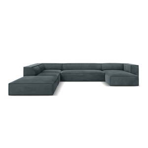 Kutna garnitura (lijevi kut) u petrolej-sivoj boji Madame - Windsor & Co Sofas