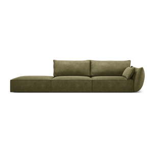 Zelena ležaljka (s desnim kutom) Vanda – Mazzini Sofas
