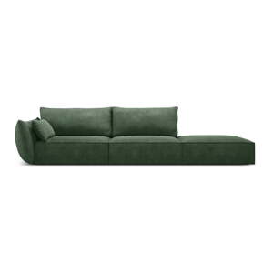 Tamno zelena ležaljka (s lijevim kutom) Vanda – Mazzini Sofas