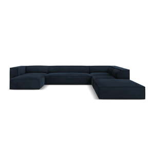 Tamnoplava kutna garnitura (desni kut) Madame - Windsor & Co Sofas