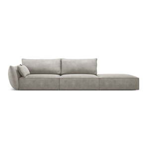 Svijetlo siva ležaljka (s lijevim kutom) Vanda – Mazzini Sofas
