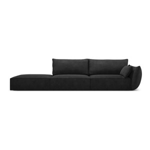 Tamno siva ležaljka (s desnim kutom) Vanda – Mazzini Sofas