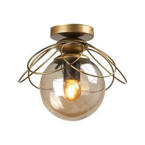 Stropna lampa u zlatnoj boji Alaca - Squid Lighting