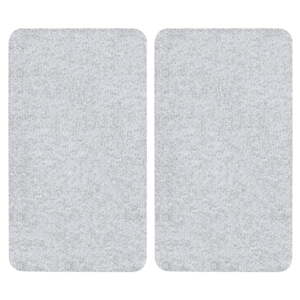 Poklopci za štednjake od kaljenog stakla u setu od 2 kom 52x30 cm Transparent - Allstar