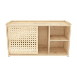 Zidni regal u dekoru hrasta 65x30 cm Sima - Kalune Design