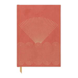 Bilježnica 192 stranice A5 format Bright Terra Cotta - DesignWorks Ink