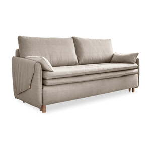 Bež sklopiva sofa 207 cm Simon – Miuform
